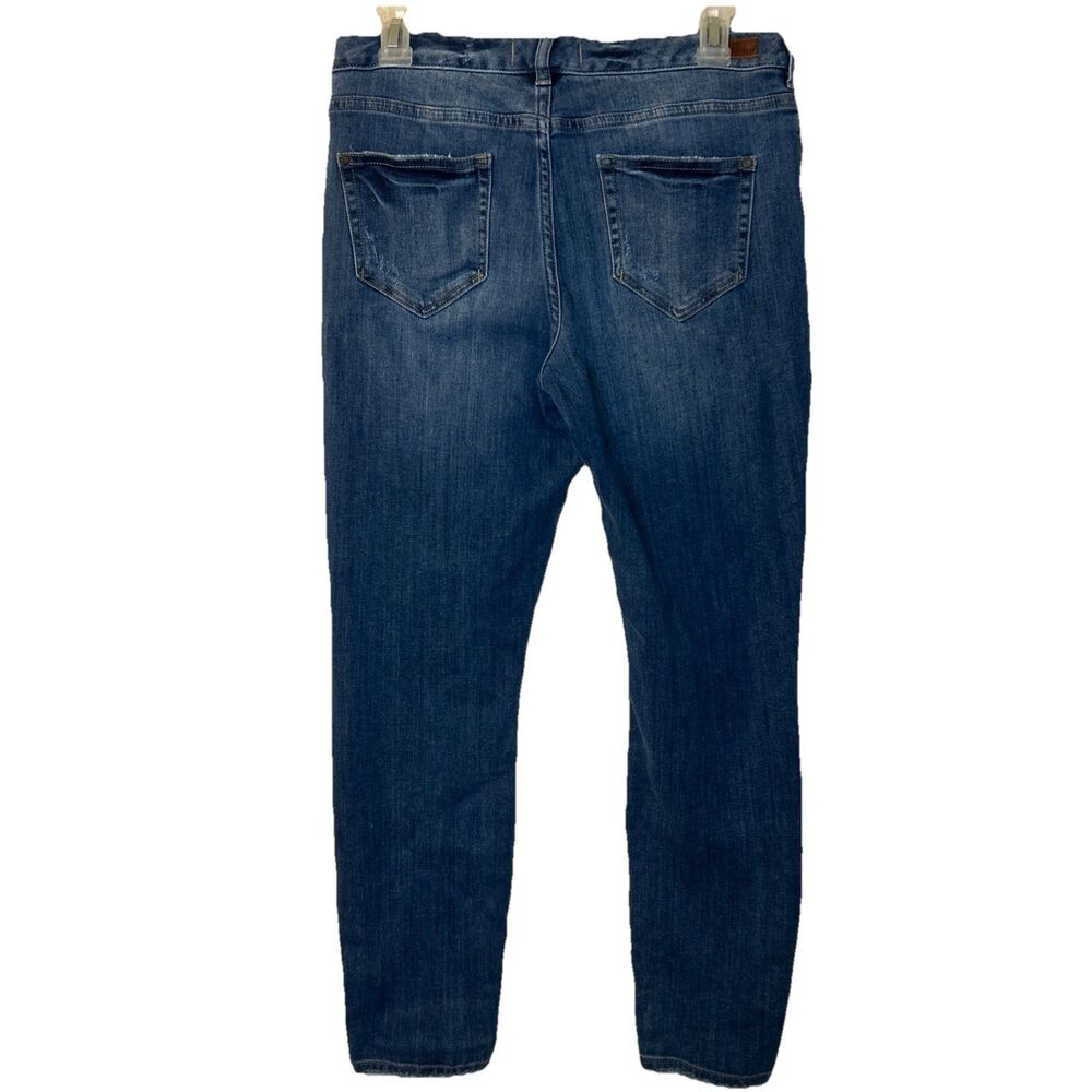 Sundance Womens Jeans Primrose Mid Rise Crop Boho Distressed Blue 29 Flawed - Picture 9 of 16